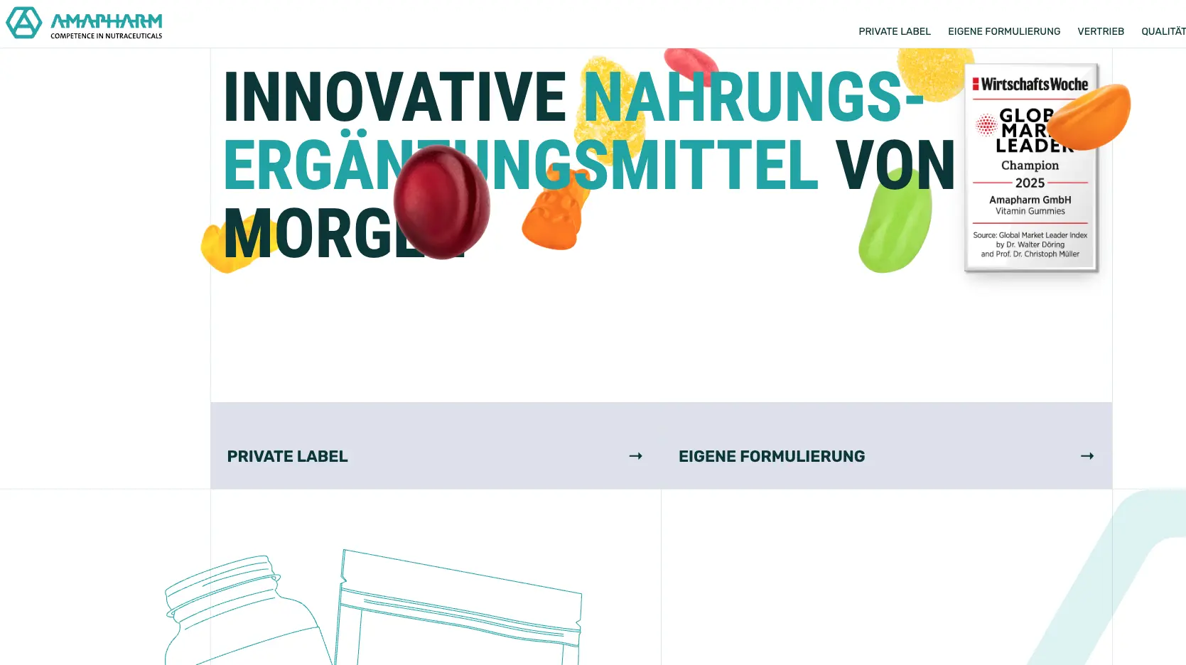 Preview of Amapharm company site